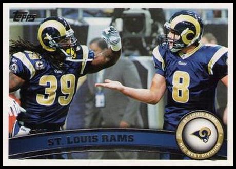2 St. Louis Rams (Sam Bradford Steven Jackson) TC
